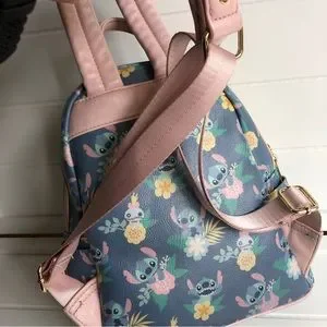 Loungefly | Bags | Disney Loungefly Mini Backpack Stitch And  display picture 3